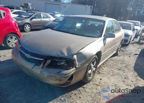2004 Chevrolet Impala Ls from USA, damaged, VIN 2G1WH52K249189317